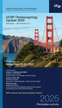 UCSF OtoUpdate 2025 Brochure